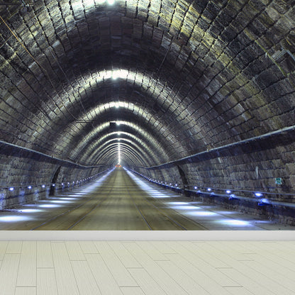 Vivolux | Creatieve Tunnel Muurschildering Decal Pastelkleur Waterdichte Wandbekleding voor Badkamer