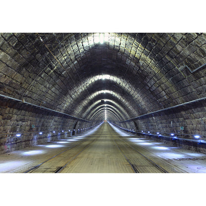 Vivolux | Creatieve Tunnel Muurschildering Decal Pastelkleur Waterdichte Wandbekleding voor Badkamer