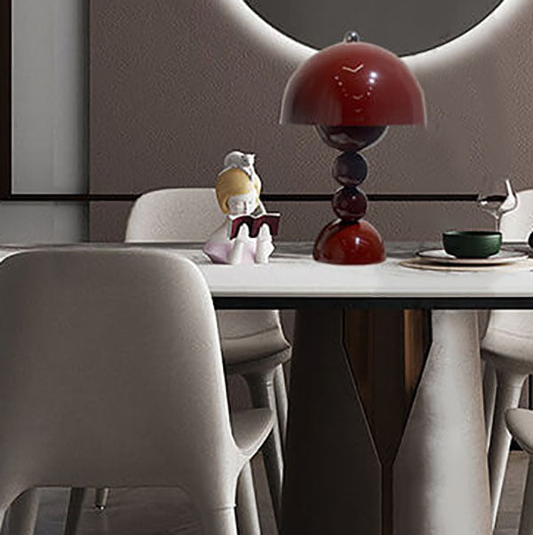 Vivolux | Moderne Luxus-Tischlampe aus grüner Kürbis-Keramik mit 1 Licht – Ideal für Nacht/Wohnzimmer/Schlafzimmer/Büro