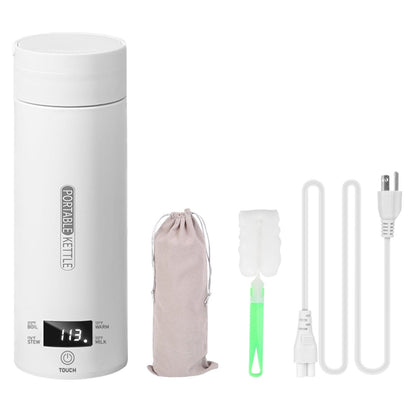 Vivolux | 17Oz Edelstahl Reise Elektro Wasserkocher mit 4 Temperaturvoreinstellungen