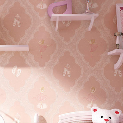 Vivolux | Nicht gewebte wasserdichte Tapete mit pastellfarbener Fee und Feder, 57,1 Quadratfuß.