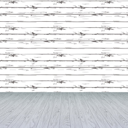 Vivolux | Illustratie Houtlook Muurschilderij Behang Gehele Wand Decor voor Woonkamer, Op Maat Gemaakt Druck