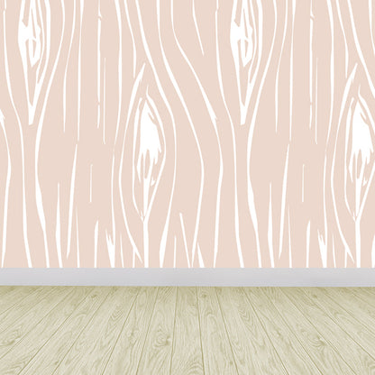 Vivolux | Illustratie Houtlook Muurschilderij Behang Gehele Wand Decor voor Woonkamer, Op Maat Gemaakt Druck