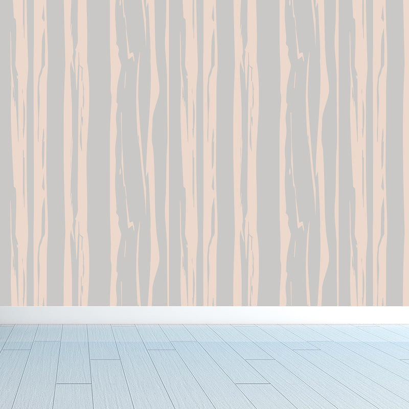 Vivolux | Illustratie Houtlook Muurschilderij Behang Gehele Wand Decor voor Woonkamer, Op Maat Gemaakt Druck