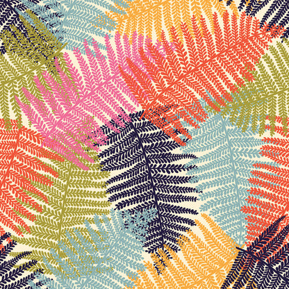 Vivolux | Botanischer Blattdruck Tapete Wandmalerei Zeitgenössische Vlies Wandkunst in dunkler Farbe