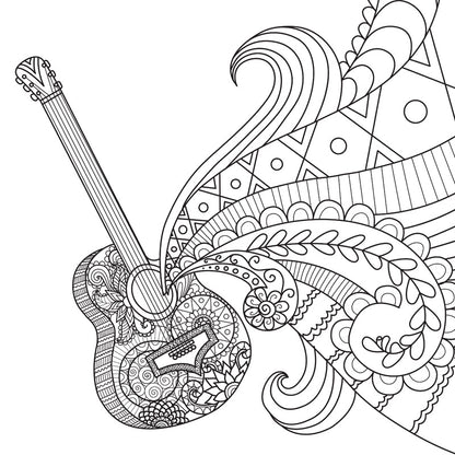 Vivolux | Kinderen Fantasy Geheim Tuin Muur Decal Zwart-wit Waterdichte Wandkunst voor Kamer