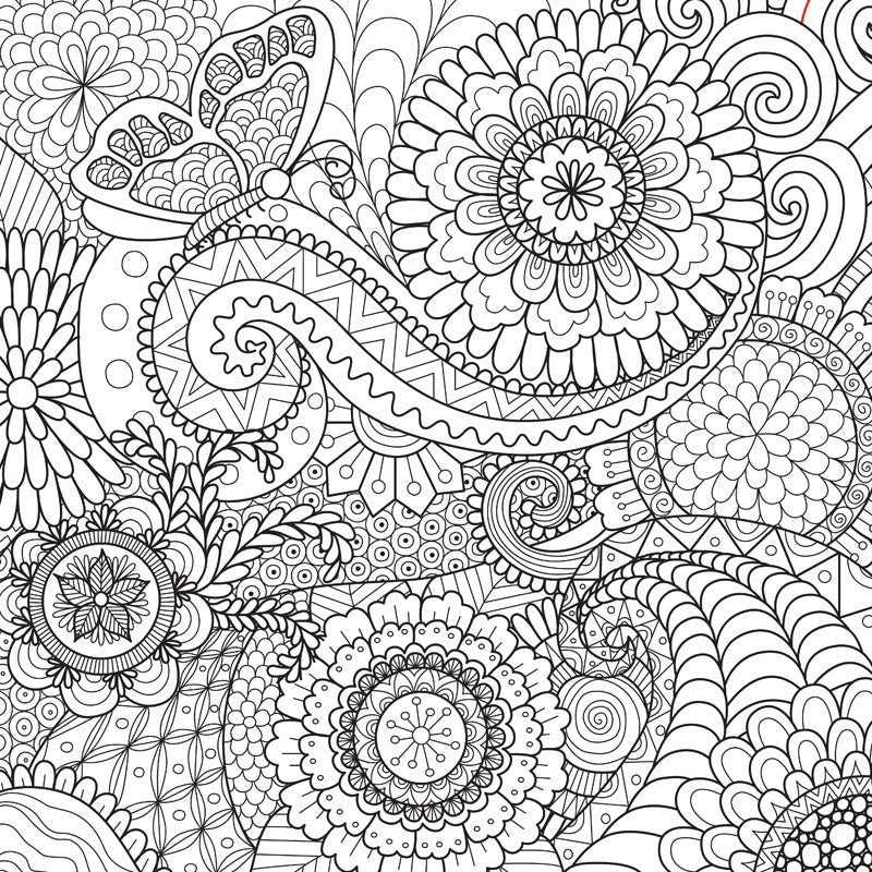 Vivolux | Art Deco Bloeiend Wandtapijt Zwart en Wit Vlekbestendige Wandbekleding voor Meisjeskamer