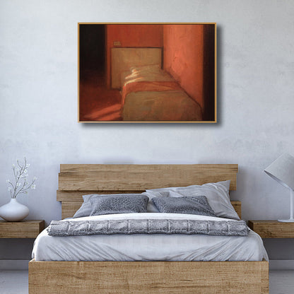 Vivolux | Zeichnung Druck Raum Innenraum Leinwand Pastell Traditionelle Wandkunst Dekor für Hausinterieur
