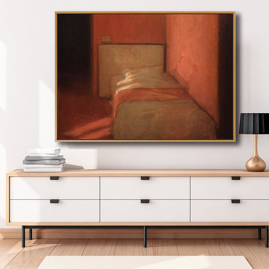Vivolux | Zeichnung Druck Raum Innenraum Leinwand Pastell Traditionelle Wandkunst Dekor für Hausinterieur