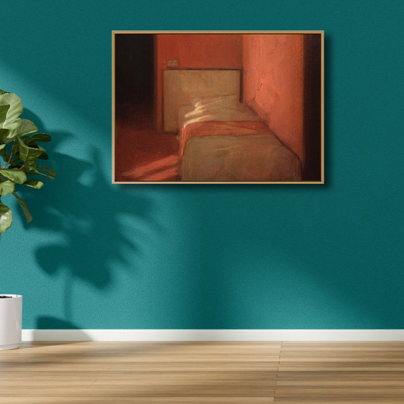 Vivolux | Zeichnung Druck Raum Innenraum Leinwand Pastell Traditionelle Wandkunst Dekor für Hausinterieur