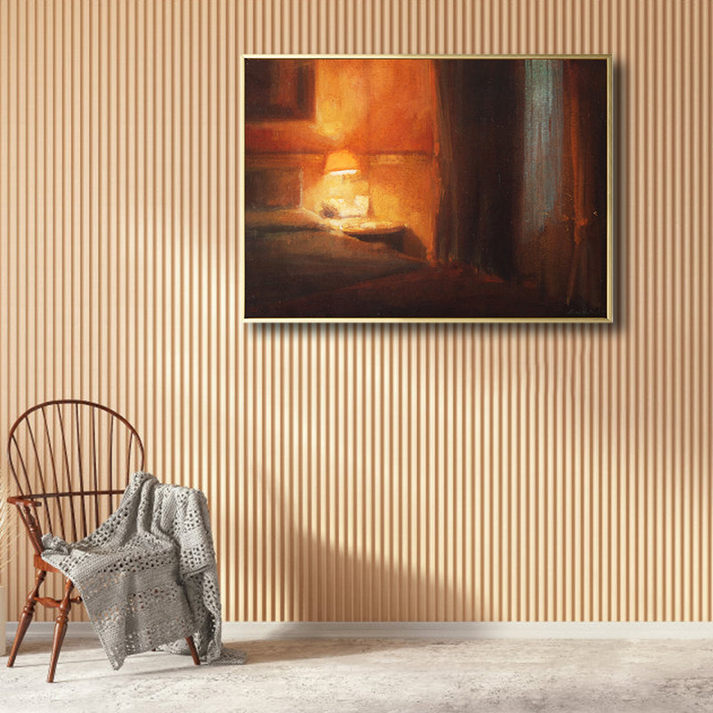 Vivolux | Zeichnung Druck Raum Innenraum Leinwand Pastell Traditionelle Wandkunst Dekor für Hausinterieur