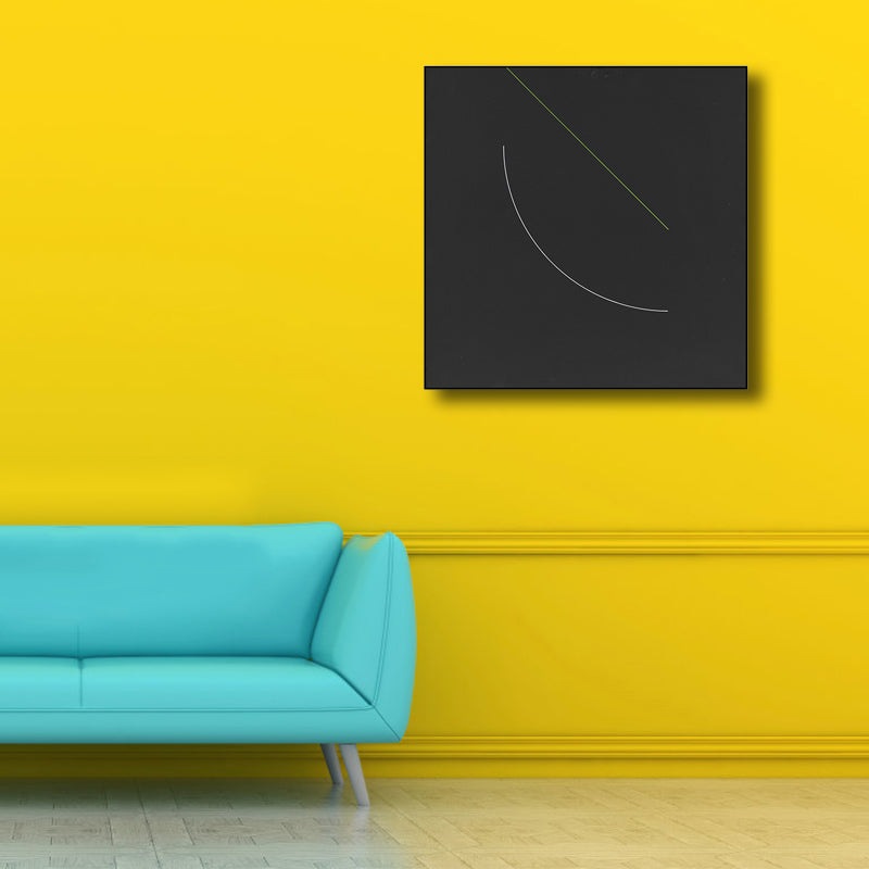 Vivolux | Abstraktes Muster Leinwand Nordischer Stil Texturiertes Wanddekoration in Sanfter Farbe für die Küche