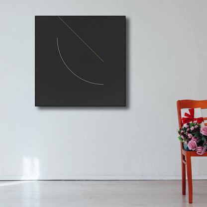 Vivolux | Abstraktes Muster Leinwand Nordischer Stil Texturiertes Wanddekoration in Sanfter Farbe für die Küche