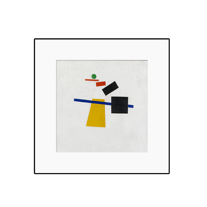 Vivolux | Stillleben Leinwand Wandkunst Abstrakter Expressionismus Geometrie Malerei in Pastellfarbe
