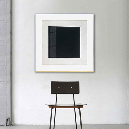 Vivolux | Geometrisches Muster Eingewickelter Leinwand Abstrakter Expressionismus Texturiertes Galeriewand Kunstwerk Druck