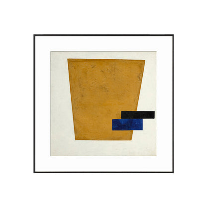 Vivolux | Geometrisches Muster Eingewickelter Leinwand Abstrakter Expressionismus Texturiertes Galeriewand Kunstwerk Druck