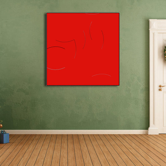 Vivolux | Pastellfarbener abstrakter gewickelter Leinwandtexturiertes skandinavisches Wohnzimmer Wandkunst Dekor