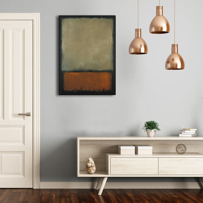 Vivolux | Handdruckmalerei Weiche Farbe Abstrakter Expressionismus Eingeschlagenen Leinwand für Familienzimmer