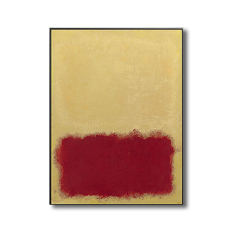 Vivolux | Handdruckmalerei Weiche Farbe Abstrakter Expressionismus Eingeschlagenen Leinwand für Familienzimmer