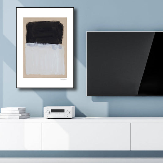 Vivolux | Pastellfarbe Nordische Eingewickelte Leinwand Abstract Druck Wandkunst Dekor für das Wohnzimmer
