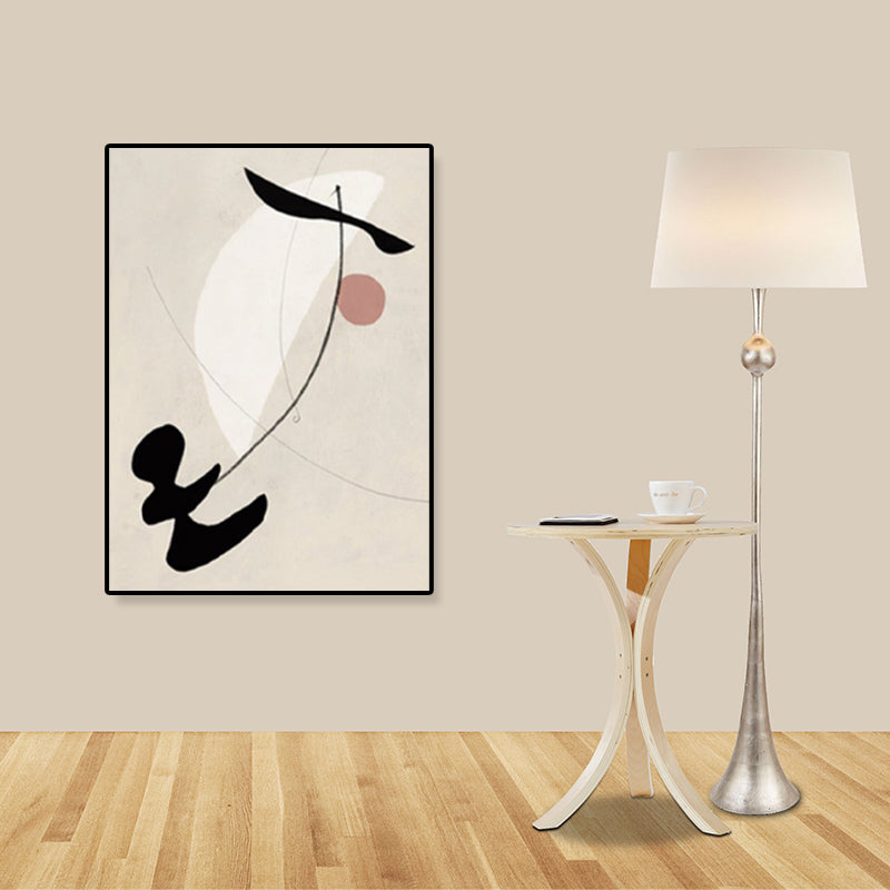 Vivolux | Abstract Expressionismus Abstracte Wandkunst Dekoration Pastellfarbe Esszimmer Eingewickelte Leinwand