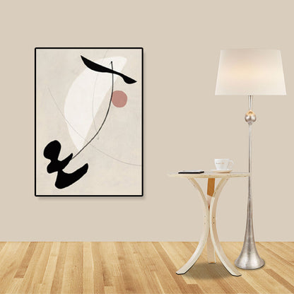 Vivolux | Abstract Expressionismus Abstracte Wandkunst Dekoration Pastellfarbe Esszimmer Eingewickelte Leinwand