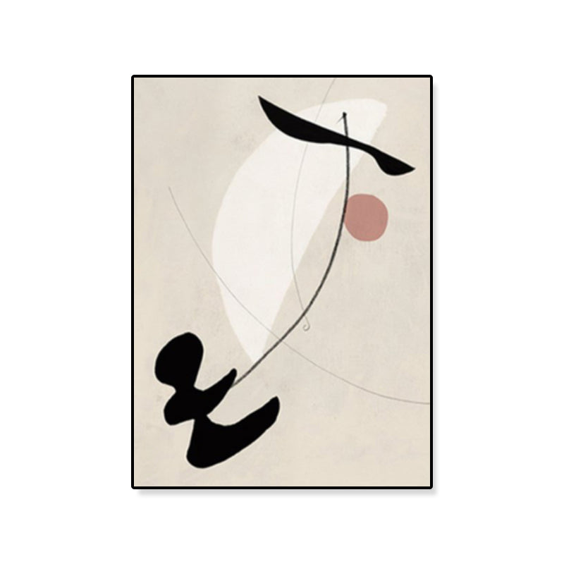 Vivolux | Abstract Expressionismus Abstracte Wandkunst Dekoration Pastellfarbe Esszimmer Eingewickelte Leinwand