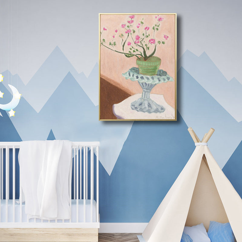 Vivolux | Französische Landhaus-Keramik Wandkunst Sanfte Farben Texturiertes Canvas für Hausinterieur