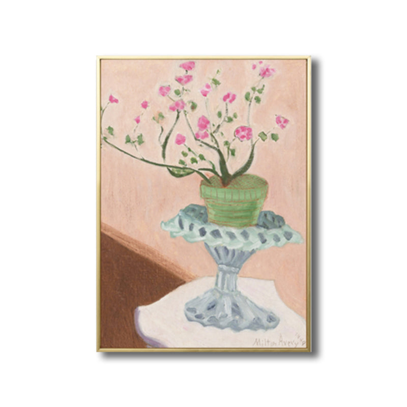 Vivolux | Französische Landhaus-Keramik Wandkunst Sanfte Farben Texturiertes Canvas für Hausinterieur