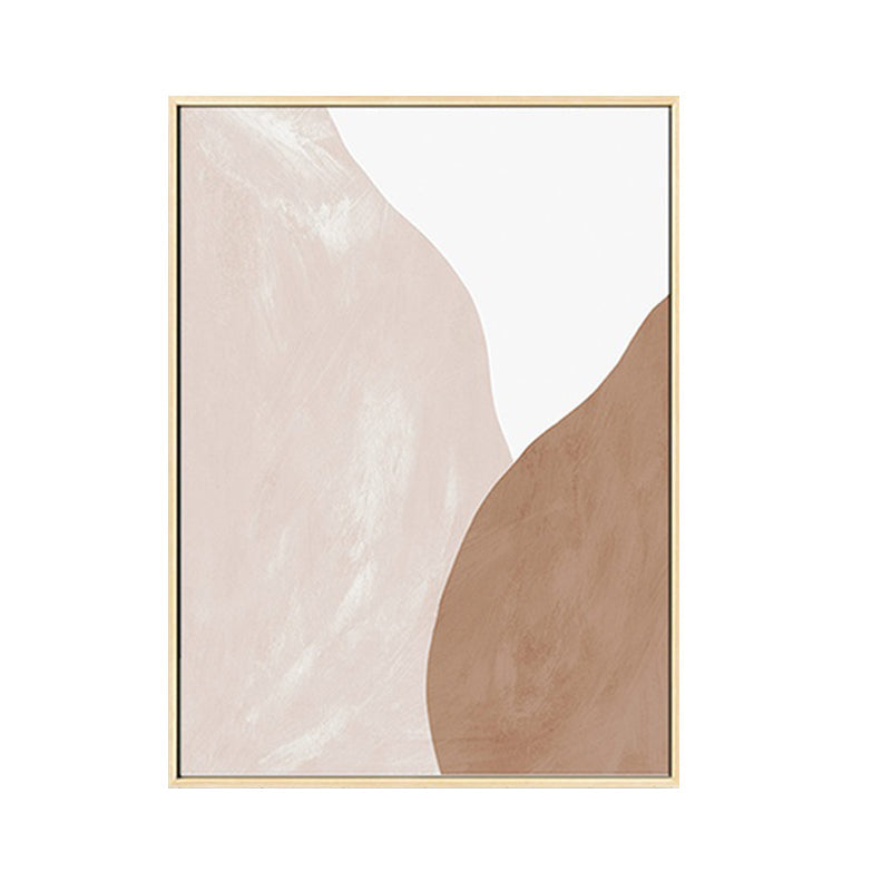 Vivolux | Abstract Expressionismus Pinselstrich Leinwand Sanfte Farbe Texturierte Wanddekoration für das Wohnzimmer