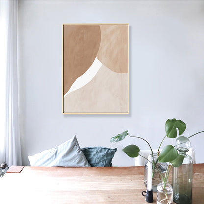 Vivolux | Abstract Expressionismus Pinselstrich Leinwand Sanfte Farbe Texturierte Wanddekoration für das Wohnzimmer