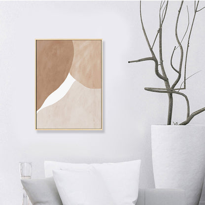 Vivolux | Abstract Expressionismus Pinselstrich Leinwand Sanfte Farbe Texturierte Wanddekoration für das Wohnzimmer