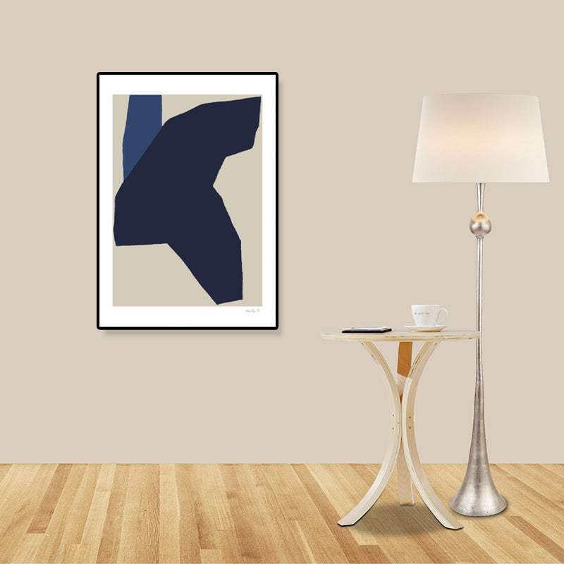 Vivolux | Devise Muster Leinwand Kunst Abstrakter Expressionismus Texturiert Wanddeko in Sanften Farben