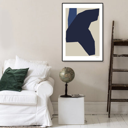 Vivolux | Devise Muster Leinwand Kunst Abstrakter Expressionismus Texturiert Wanddeko in Sanften Farben