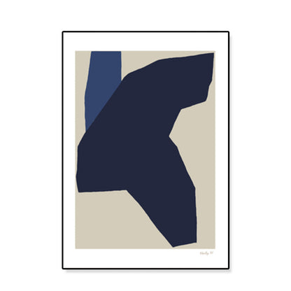 Vivolux | Devise Muster Leinwand Kunst Abstrakter Expressionismus Texturiert Wanddeko in Sanften Farben