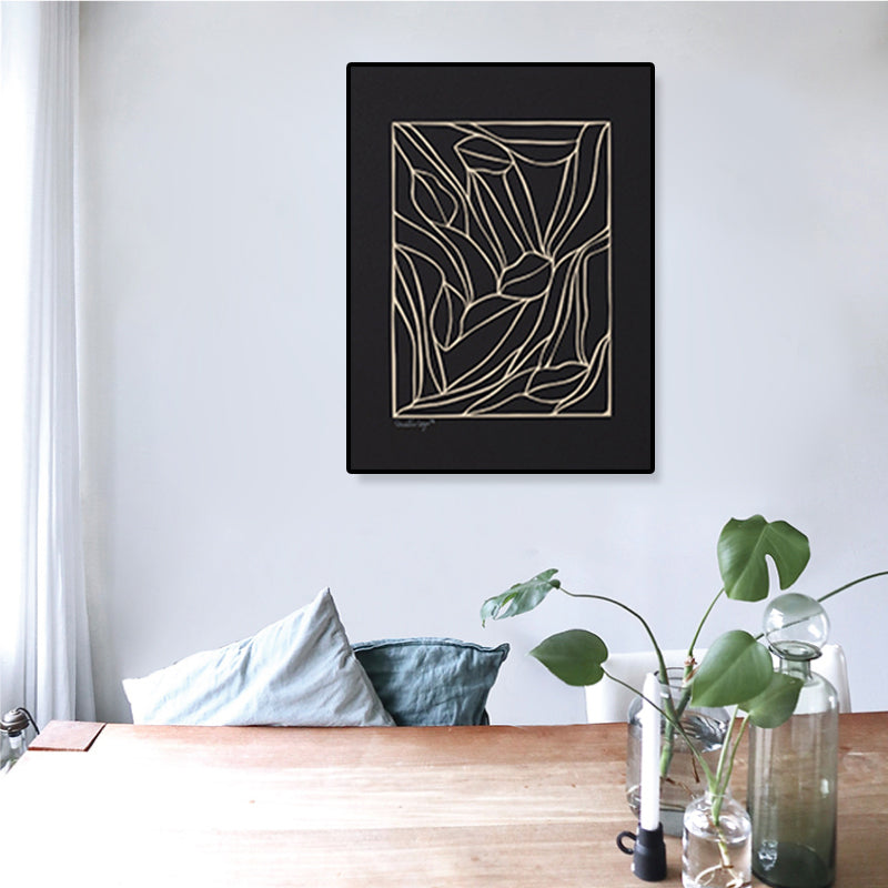 Vivolux | Neuartige grafische Wanddekoration Weiche Farb-Leinwandmalerei, strukturiert, mehrere Größen