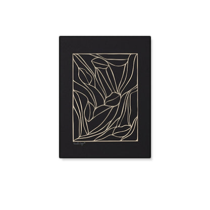 Vivolux | Neuartige grafische Wanddekoration Weiche Farb-Leinwandmalerei, strukturiert, mehrere Größen