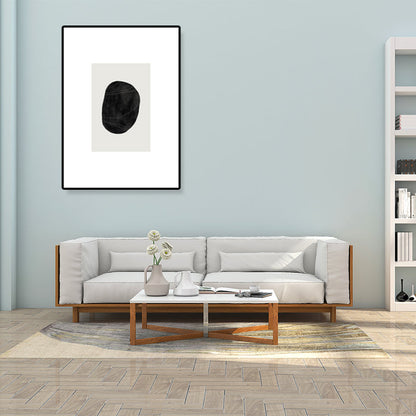 Vivolux | Neuartige grafische Wanddekoration Weiche Farb-Leinwandmalerei, strukturiert, mehrere Größen