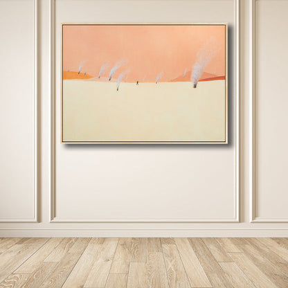 Vivolux | Illustration Wildland Canvas Wandkunst Verwaiste Landschaft Malerei für Jungenzimmer