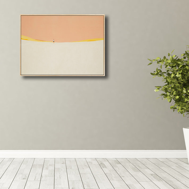 Vivolux | Illustration Wildland Canvas Wandkunst Verwaiste Landschaft Malerei für Jungenzimmer