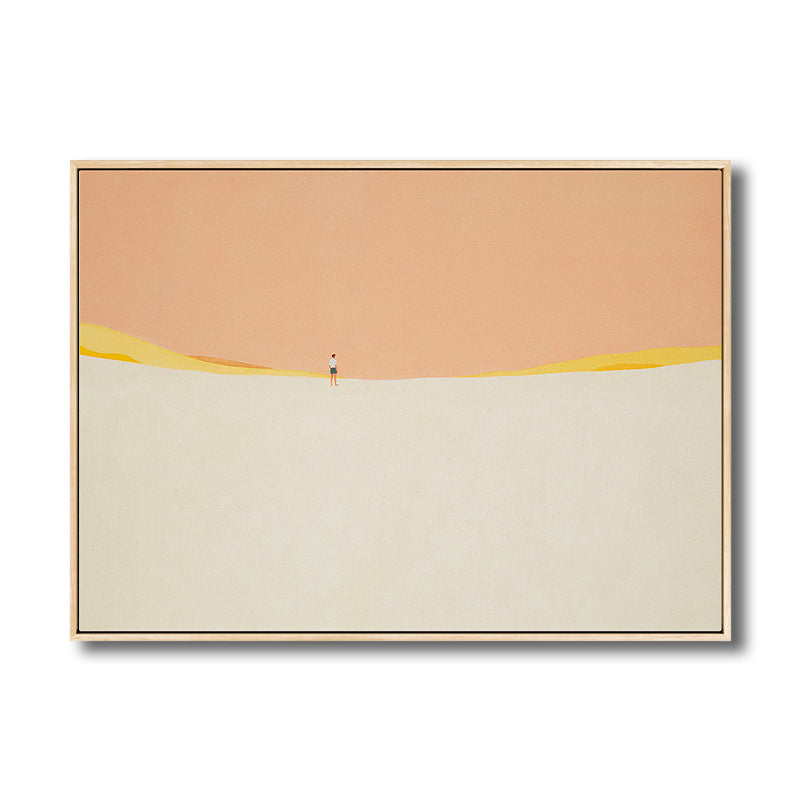 Vivolux | Illustration Wildland Canvas Wandkunst Verwaiste Landschaft Malerei für Jungenzimmer