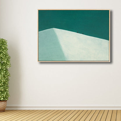 Vivolux | Illustration Wildland Canvas Wandkunst Verwaiste Landschaft Malerei für Jungenzimmer