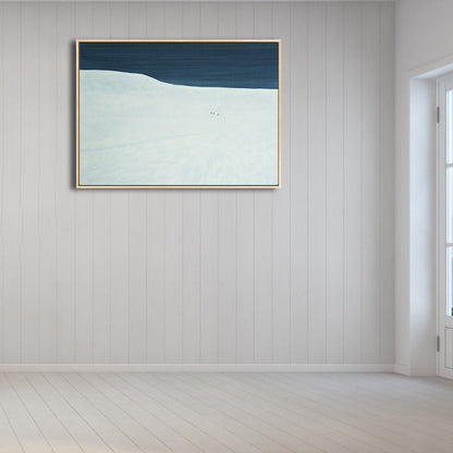 Vivolux | Illustration Wildland Canvas Wandkunst Verwaiste Landschaft Malerei für Jungenzimmer