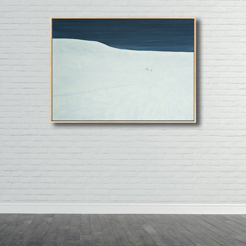 Vivolux | Illustration Wildland Canvas Wandkunst Verwaiste Landschaft Malerei für Jungenzimmer