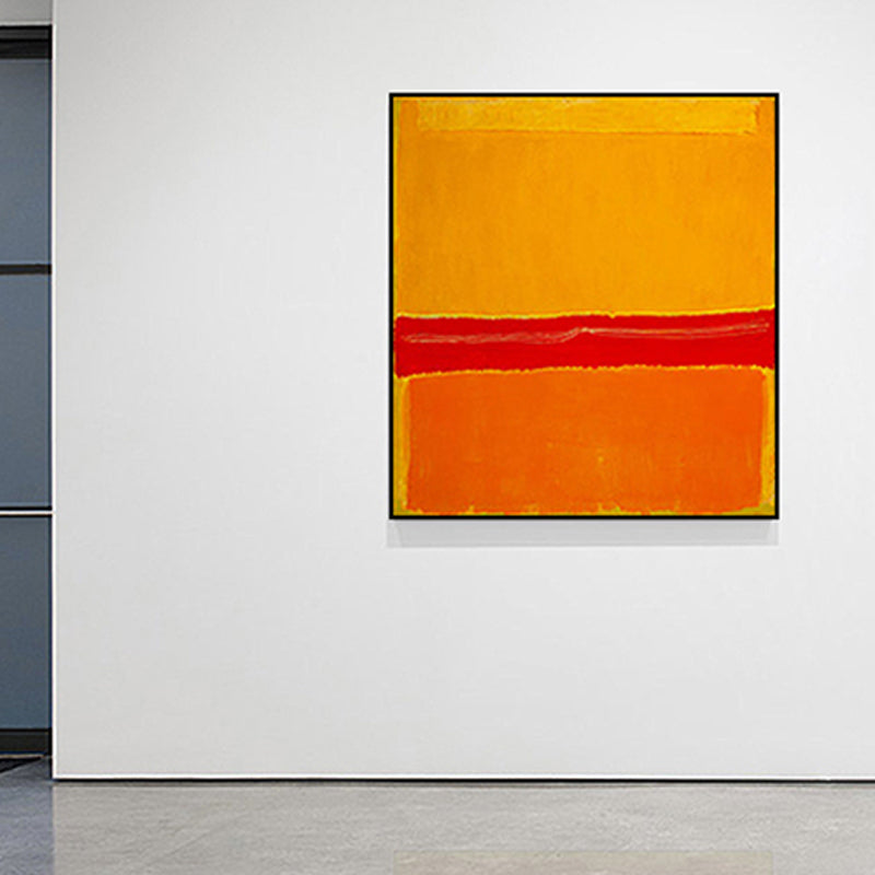 Vivolux | Illustrierten Abstrakten Wandkunst Druck Nordische Texturierte Familienzimmer Leinwand in Heller Farbe