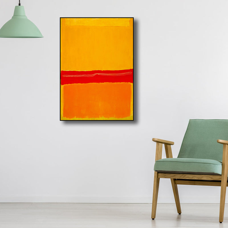 Vivolux | Illustrierten Abstrakten Wandkunst Druck Nordische Texturierte Familienzimmer Leinwand in Heller Farbe