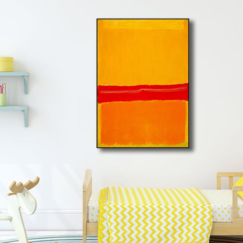 Vivolux | Illustrierten Abstrakten Wandkunst Druck Nordische Texturierte Familienzimmer Leinwand in Heller Farbe