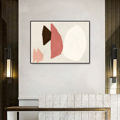 Vivolux | Abstrakter Expressionismus Neuer Muster Umwickelte Leinwand Sanfte Farbe Gästezimmer Malerei