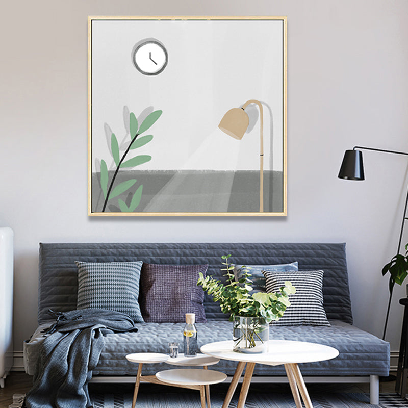 Vivolux | Nordic Stylish Still Life Leinwand Weich Farbige Texturierte Wandkunst Druck für Wohnzimmer