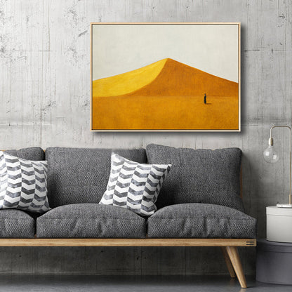 Vivolux | Skandinavischer Stil Flachland Leinwanddruck Naturlandschaft Wandkunst Dekor in hellen Farben